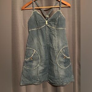 Rewind Bohemian Denim Dress